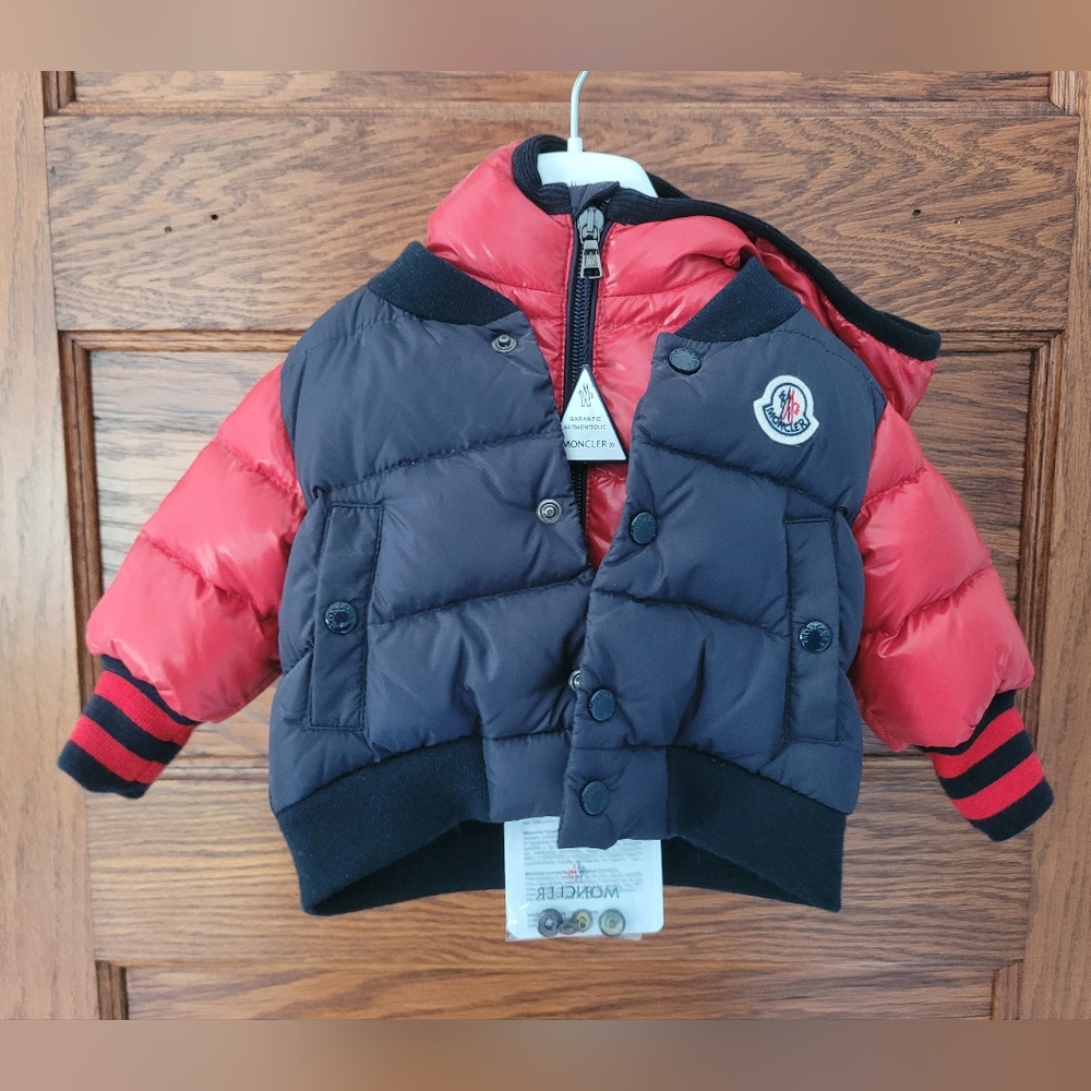 NWT and Hanger! Moncler Baby Puffy Coat